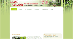 Desktop Screenshot of grandharmonyutica.com